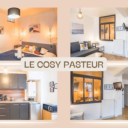 Le Cosy Pasteur 5 Min Hypercentre Parking Public Gratuit A Proximite Troyes Exterior foto